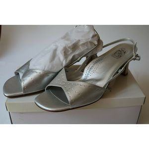 Saugus Shoe Adele Silver Color - Size: 12M